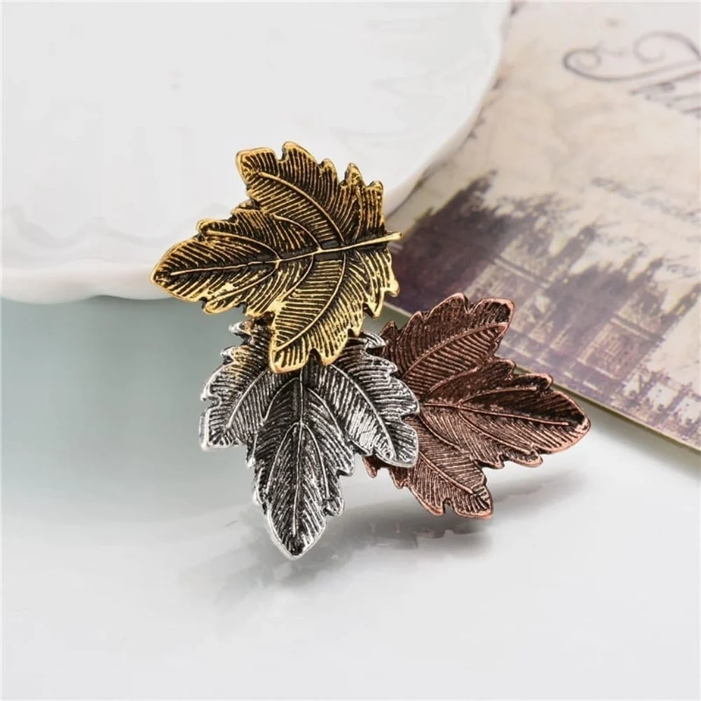 *BRANDA* Leaf Cluster Fashion Brooch Pin